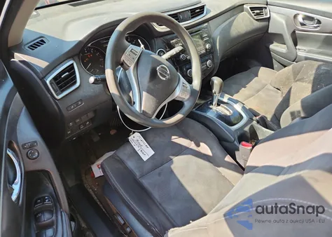 2015 Nissan Rogue S из США, поврежденный, VIN KNMAT2MV3FP548636